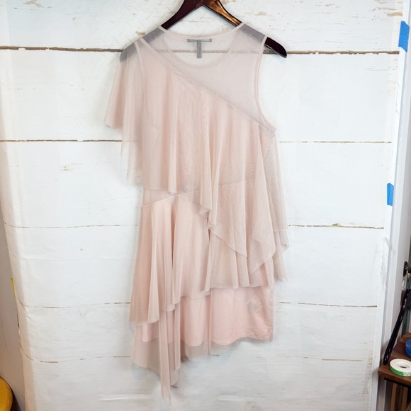 BCBGMaxAzria | Blush Pink Madison Tulle dress, S - Picture 10 of 10
